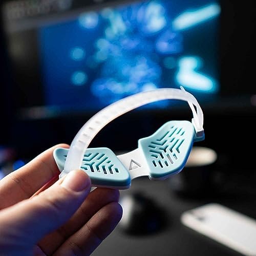 DELTAHUB Carpio G2.0 - Advanced Ergonomic Right-Handed Gaming Wrist Rest for Mouse - Superior Support for Serious Gamers - Anti-Fatigue, Smooth Glide (Small, Right, Blue) - Image 2