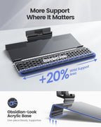 Vaydeer Wrist Rest with Keyboard Stand and Phone Holder, Keyboard Riser Set - Image 5