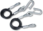 Tie Down 59541 Black 5000 lb Class 3 Safety Cable - Pair by TieDown