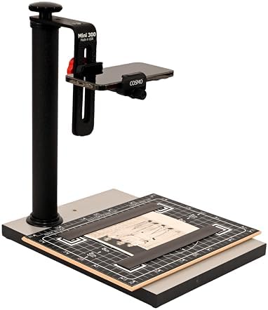 Cosmo Copy Stand, Mini 300, a Compact Tool with a Floating Magnet Board for Digitizing Old Photos with Your High-Pixel Camera or Smartphone Instead of Scanning. Made in the USA - Image 5