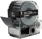 Epson LABELWORKS 236WBPX Label Tape - White on Black - 1.5" (36mm), 30ft - Image 4