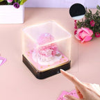 Time Piece Calendar, 2027 Desk Calendar with LED Light, 3D Tear-Away Paper Carving Art Memo Pad Notepad Gift for Christmas Housewarming Desktop Decoration(with Calendar & Light) - Image 3