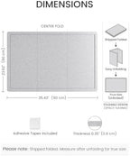 Fluxynara 35.4" x 23.6" Bulletin Board, Soft Gray - Image 2