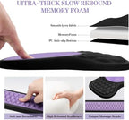 Wrist Rest for Computer Keyboard and Mouse Pad Set with Massage Design - Image 3