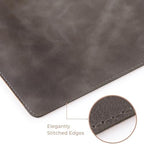 Genuine Leather Desk Mat - Executive Real Leather Desk Pad - Large (18 3/4" X 35 3/4") | Non-Slip Desk Blotter - Image 3