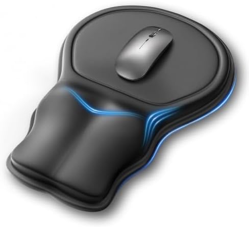 Ergonomic Mouse Pad with Wrist Rest, Extended Forearm Support by Unknown