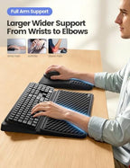 Vaydeer Keyboard Stand and Mouse Pad Set, Ergonomic Elbow Support Pad - Image 2
