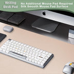 Boutilon Leather Desk Pad Protector,Non-Slip Mouse Pad,Laptop Desk Pad,Office Mouse Mat,Waterproof Leather Desk Blotter,Desk Writing Pad for Office and Home (XXXL-Beige,47"x 24") - Image 5