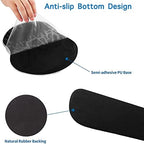 Keyboard Wrist Rest and Mouse Pad Wrist Support Set,Ergonomic Memory Foam Wrist Pad & Non Slip Base for Home Office Working Studying Easy Typing,Pain Relief,Skull Skeleton Black Background - Image 3