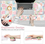 MOSISO Keyboard Mouse Pad Set, Large Gaming Mouse Pad&Keyboard Wrist Rest - Image 2