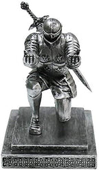Knight Pen Holder Magnetic Cool Desk Accessories and Organizers Executive Soldier Knight Pen Holder Nice Christmas Gift for Boyfriend Husband Dad Son by AMJUDOT