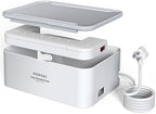 Power Strips with Cable Management Box, Surge Protector, White by Unknown