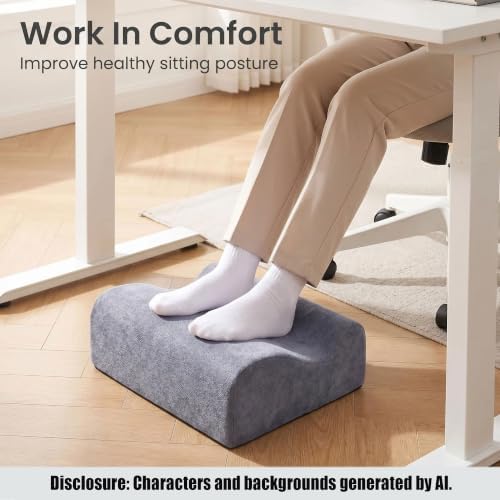 Work Foot Rest Under Desk,Comfort Foot Rest for Couch - Image 2