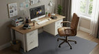 Rhino Mats, Rhino Hide Chair Mat (Lip Option), Office Computer Chair Mat for Hardwood, Tile, Laminate, Concrete and Vinyl Floors, Anti-Slip (Gray, 60"x72"-Rectangle) - Image 3