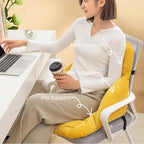 Office Chair Cushion Soft Dorm Desk Chair and Rocking Chair Cushion Non-Slip Seat Pad with Back for Kitchen Dining Chair - Image 6