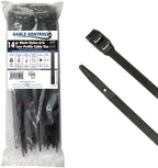 Kable Kontrol Low-Profile Cable Ties 14 Inch 100 Pcs, 120 Lbs Test - Black by KABLEKONTROL%C2%AE