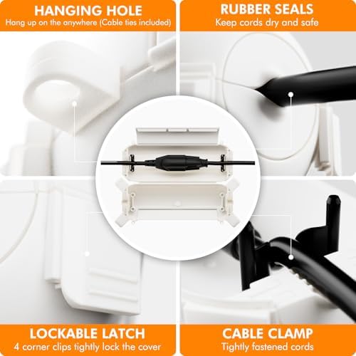 [5 Piece] RESTMO Outdoor Electrical Box Set（1 x Extra Large + 4 x Small） - Image 4