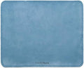 Full-Grain Leather Mouse Pad - Genuine Leather Mouse Mat with Non-Slip Backing, 3mm Thick, Smooth Mouse Glide, Desk Accessory for Office, Work & Gaming (Sky Blue, Large 11.8 x 9.8 in) by DAREhue
