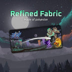 Terraria Extended Gaming Mouse Pad | XXL 36" x 16" | 5mm Thick, Waterproof Surface, Smooth Polyester Fabric, and Natural Rubber Base (Moon Lord) - Image 3