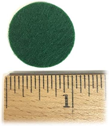 National Artcraft Dark Green 1" Round Felt Pads - Image 2