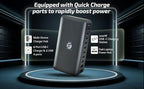 Famous Tech Shop 1000W GaN USB-C Charging Station Bundle, 10-Port Desktop Charger with 2 240W 4-in-1 Cables - Image 2