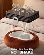 Miledi Tablet Pillow Stand for Bed with 360° Rotating Holder, Terracotta - Image 6
