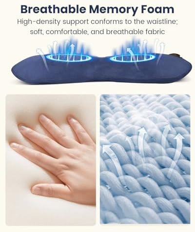 3-in-1 Wireless Lower Back Massager with Heat, Air Compression & Vibration - Image 3
