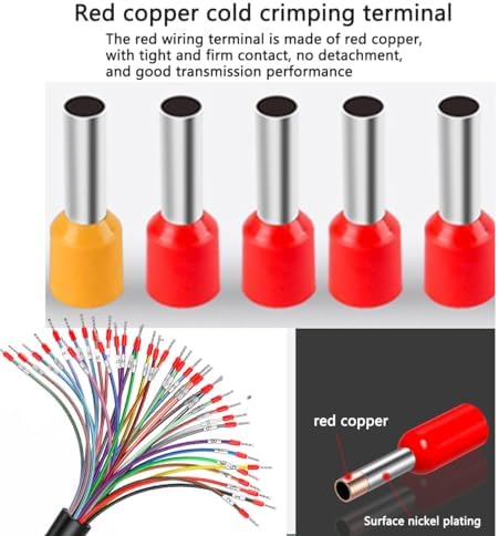 DB37 Male Breakout Cable, D-Sub 37 Pin to Bare Wire Open End Cable with Labeled Terminals, 26AWG 3.3FT 37 Conductors Wiring Harness for CNC, PLC and Industrial Control Applications - Image 3