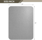 Azadx Heavy Duty Office Chair Mat for Carpet 36" x 48" Hard Material - Image 6