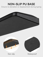 Cooling Gel Wrist Rest Set, Compact Keyboard & Mouse Wrist Support Pad - Image 5