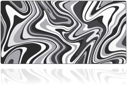 Gamer Boss - Gaming Mouse Pad - 48 x 24 Inches - 4mm Thick with Stitched Edges, Non-Slip Rubber Base, Premium Cloth Mousepad, Desk Mat for Laptop, Keyboard, Computer & PC (Mega, Swirl) by GamerBoss