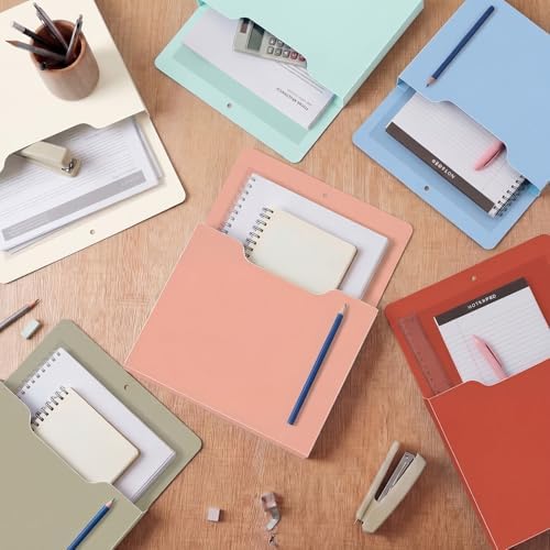 Fuutreo Magnetic Wall File Holder,6pcs,Vintage Boho,Vertical-large - Image 4