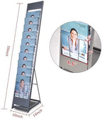 10-Layer Magazine Rack - 8.6"x11" Display Stand for Literature, Product Introductions & Public Reception Areas (A4 Width) - Image 2