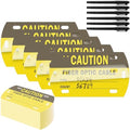 100 Pcs Fiber Optic Cable Tags with 3 Marker Pen, with Text by Humyoun