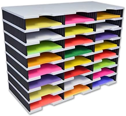 Ultimate Office TierDrop Desktop Organizer, 24 Compartment Sorter, 3-Wide by UltimateOffice