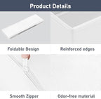 DIMJ Drawer Organizer Clothes Storage - 24 Pack Baby Dresser Organizer for Nursery, Small Fabric Closet Drawer Organizer Bins for Underwears Socks, Foldable Storage Dividers Organization for Bedroom - Image 5