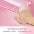 Kensington Duo Gel Mountain Wrist Rest for Keyboard, Wrist Pad for Full Size Keyboard, Ergonomic Wrist Pad for Computer, Non-Skid Computer Pad with Wrist Support, Pink K62677WW, 17.7" x 4.1"x 0.8” - Image 3