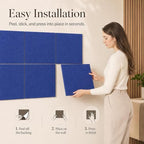 Felt Bulletin Board Tiles, Cork Board Alternative, 48 x 36 in - Image 4
