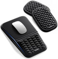 Vaydeer Ergonomic Mouse Pad with Wrist Rest and 2 Pcs Elbow Rest Pads by Vaydeer