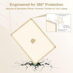 MOSISO Compatible with MacBook Air 13 inch Case M5 2026 M4 M3 M2 2025-2022 - Image 3