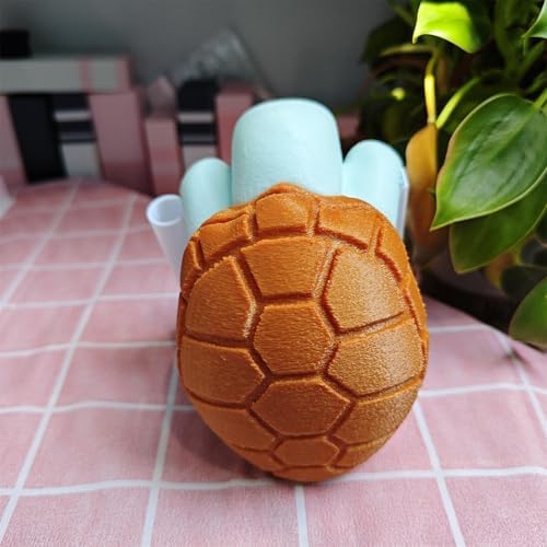 Animal_Turtle Sticky Note Holder Pop-up Note Dispenser with Pen Holder for Desk Office Decor, 3x3 In, Blue, C33 - Image 5