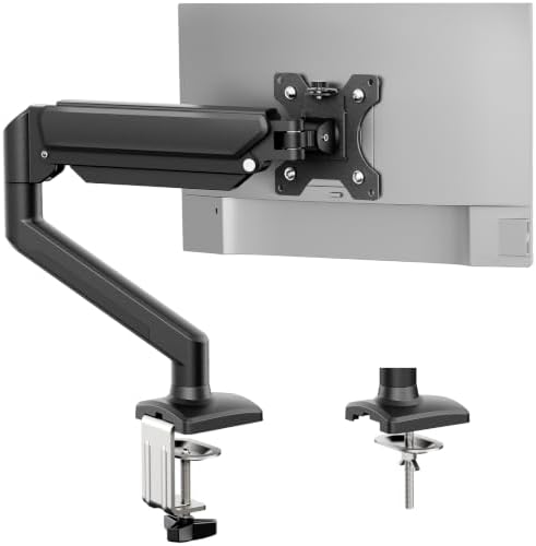GRIFEMA Gas Spring Monitor Mount for 13-32", Single Monitor Arm by GRIFEMA
