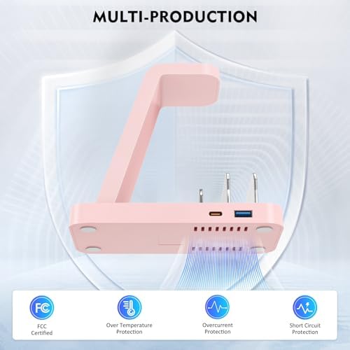 GAUOLN Wireless Charger for iPhone - 5 in 1 Charging Station for Multiple Devices Apple: Wireless Charging Stand Dock for iPhone 17 16e 16 15 14 13 12 Pro Max Apple Watch Airpods - Image 5