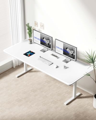 YSAGi Leather Desk Protector, Office Mat, Large Mouse Mat, Non-Slip PU Leather Blotter, Laptop Desk Mat, Waterproof Writing Pad for Office and Home(White, 63" x 24") - Image 2