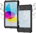 Compatible with iPad (A16)/10th Generation IP68 Waterproof Case A3354 A3355 A2757 A2696 w/Pencil Holder Kickstand Lanyard Shock-Proof Full-Sealing Cover Compatible with Magic Keyboard by FONREST