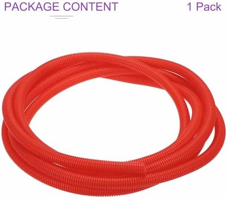 DMiotech 50ft Wire Loom Split Tubing 5/8 Inch(15.9mm) ID Red - Image 5