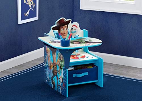 Delta Children Chair Desk with Storage Bin, Toy Story 4 - Image 2