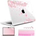 May Chen for M5 MacBook Air 13.6 Inch Case 2026 2025 2024-2022 Release M5 A3449 M4 A3240 M3 A3113 M2 A2681, Plastic Hard Shell Case for MacBook Air 13.6" with Retina Display, Cherry Blossom by MayChen