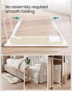SONGMICS Foldable Lap Desk, Portable Bed Desk Table Tray w/Cup Holder Tray - Image 5