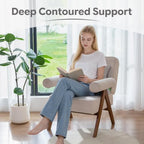 Lumbar Support Pillow 3 Section Back Pillow Office Chair for Back Support Comfortable Lumbar Cushion for Car Seat Pain Relief Sofa Rest (Dark Grey) - Image 4